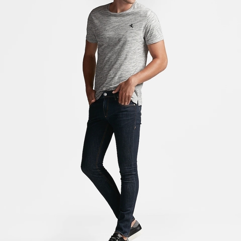 NWT Express Blue Skinny jeans 26x28